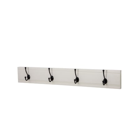 Alaterre Furniture Savannah Coat Hook, Ivory ASVA29IVW